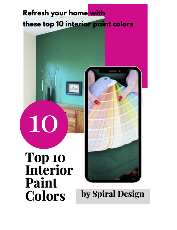 Top 10 Interior Paint Colors Spiral Design